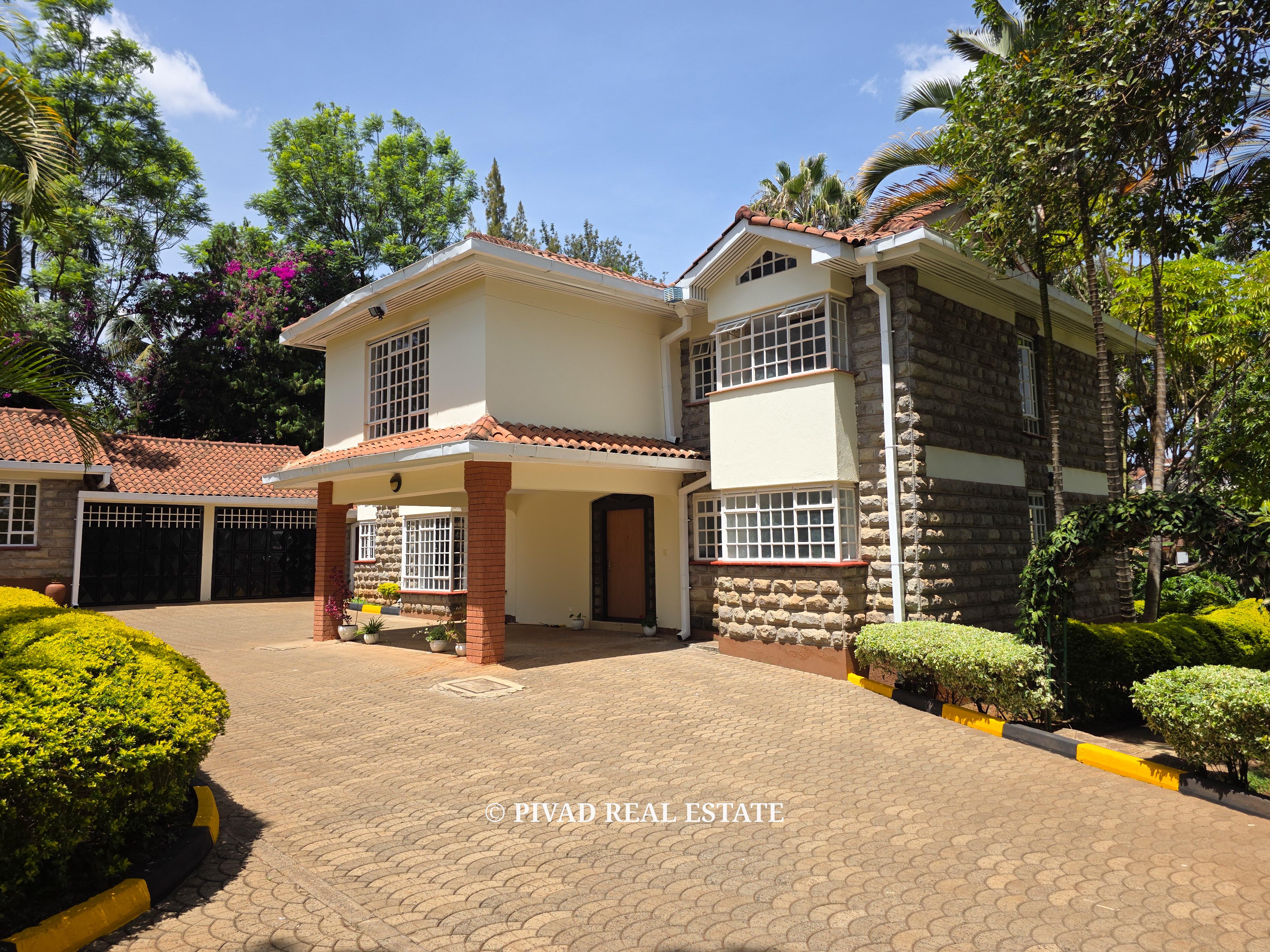 A homely 4 Bedroom townhouse available for Rent in Gigiri, Runda