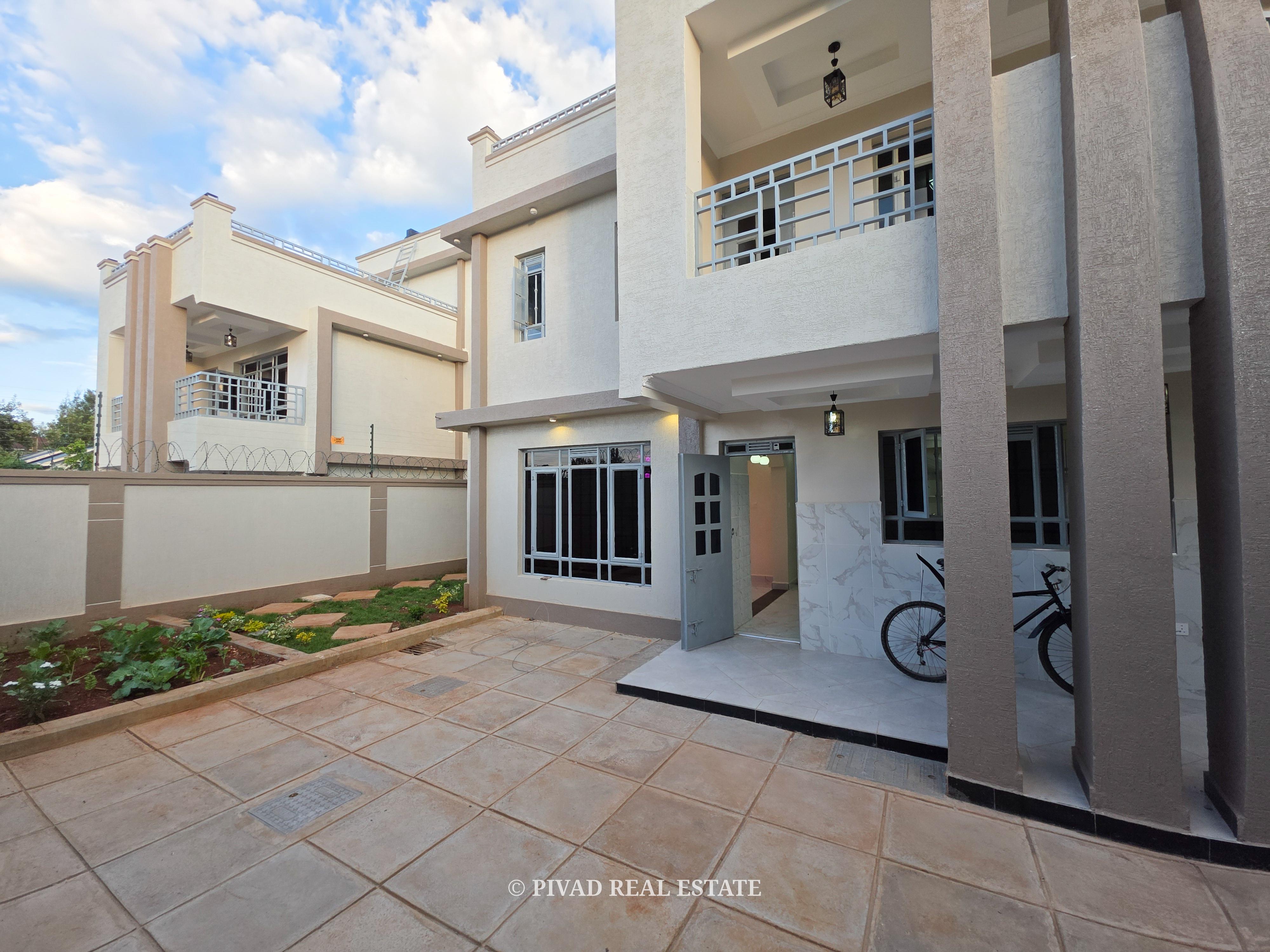 Newly Built 4 bedroom townhouse for sale in Ruiru Mugutha