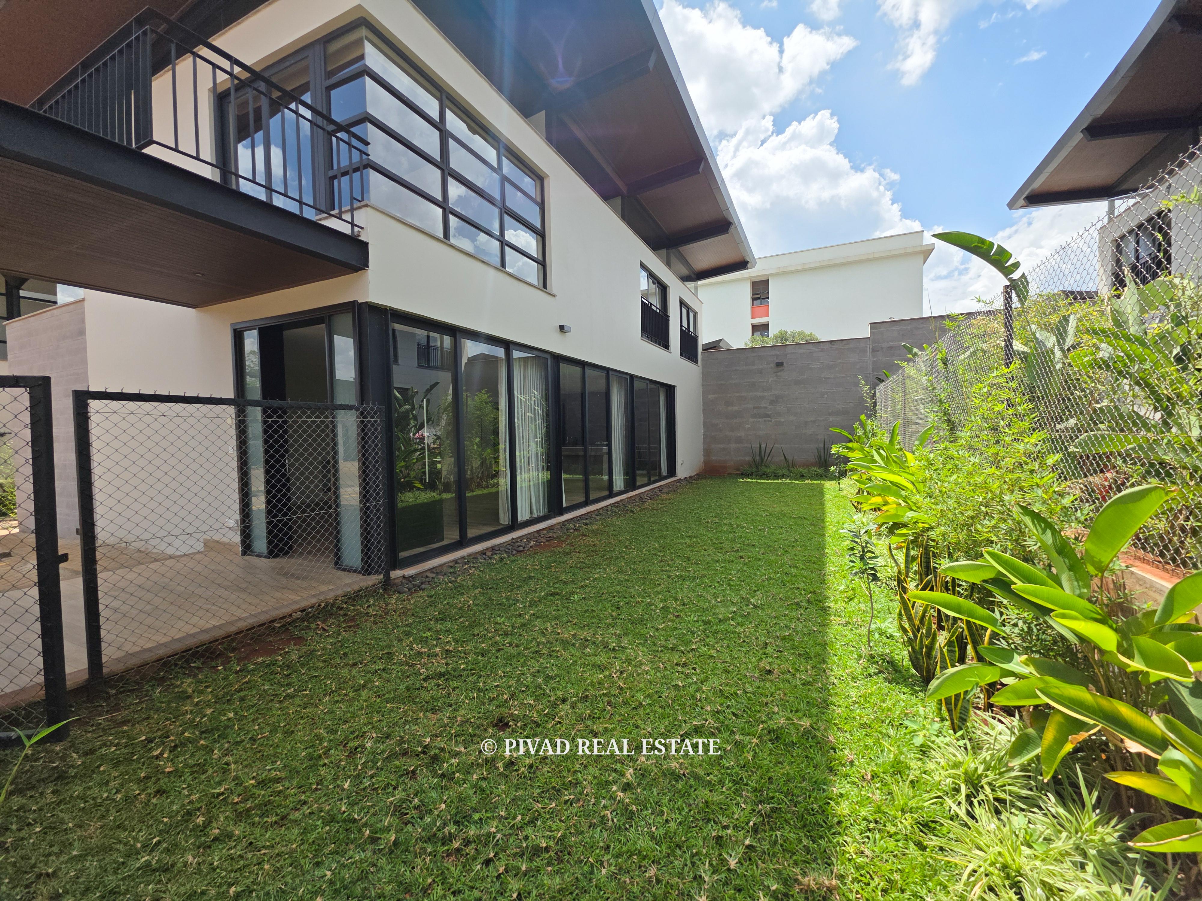 Modern 4 Bedroom Townhouse, 2 En-suite plus Dsq Available For Resale - Ineza Estate, Kiambu Road