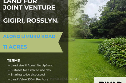 11 Acres Available for Joint Venture in Gigiri, Near Rosslyn