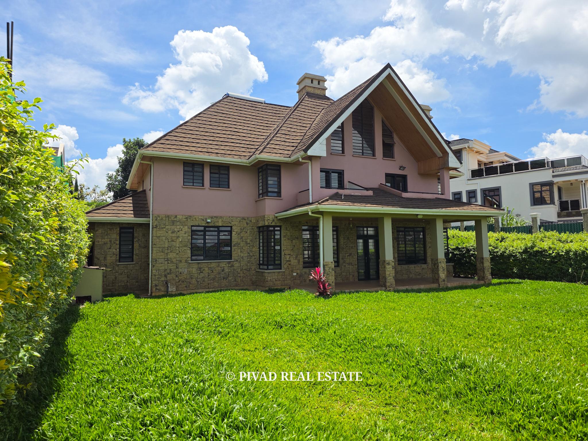 4 Bedroom House Available For Rent in New Runda, Off Kiambu Road