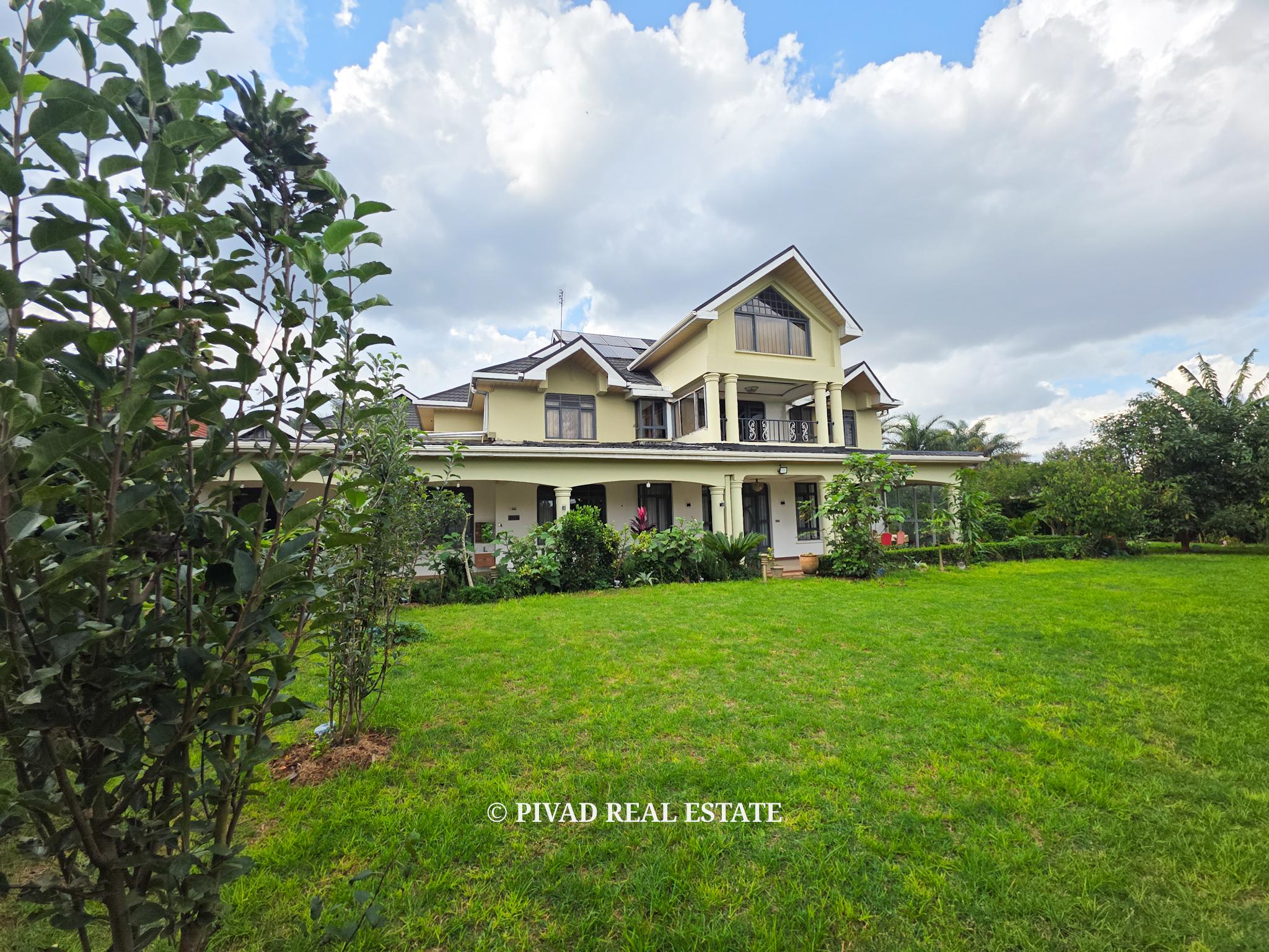 5 Bedroom House With A 1 Bedroom Guest Wing Available For Sale in Muthaiga North - 0.5 Acre