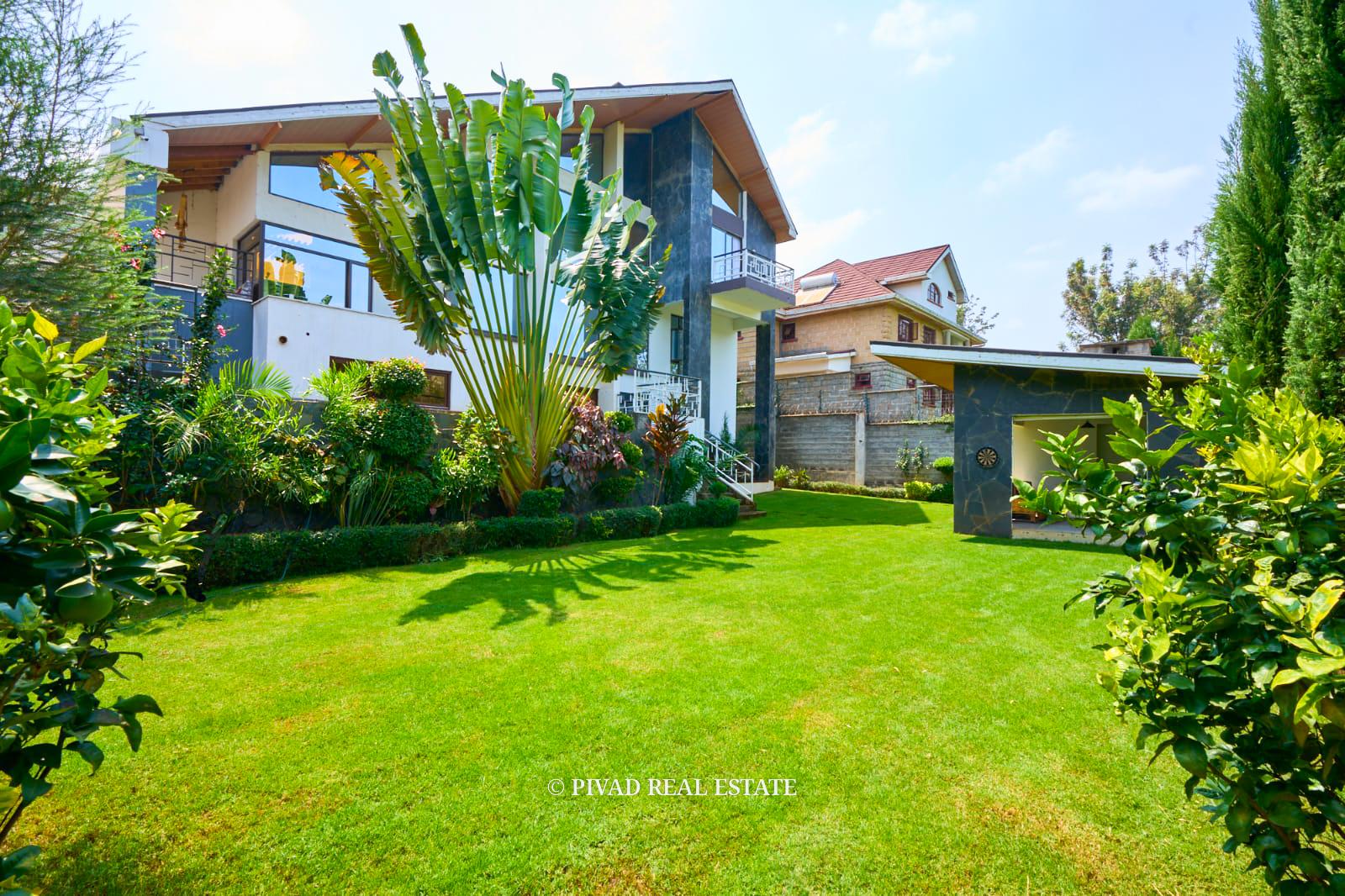 4 Bedroom House, All En-suite with a 1 Bedroom Guest Wing Available For Sale - Off Kiambu Rd