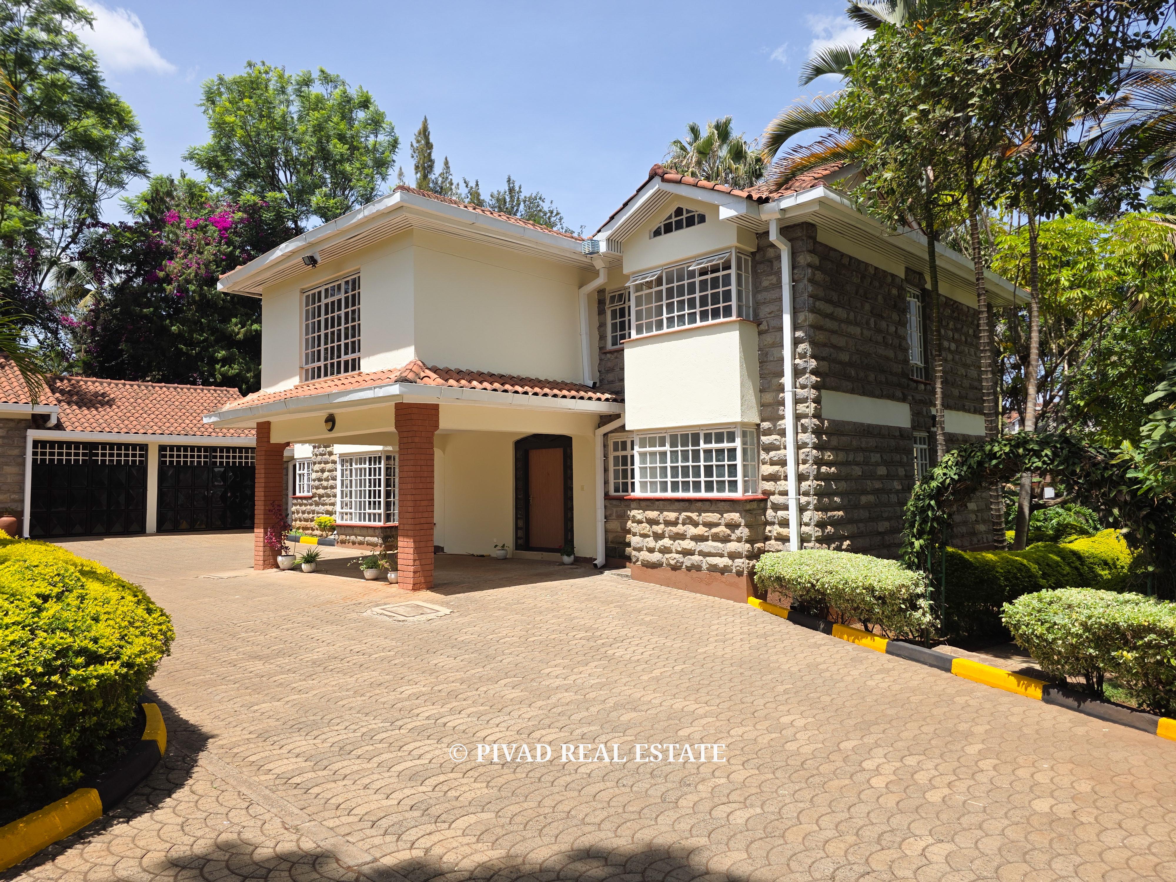 A homely 4 Bedroom townhouse available for Rent in Gigiri, Runda