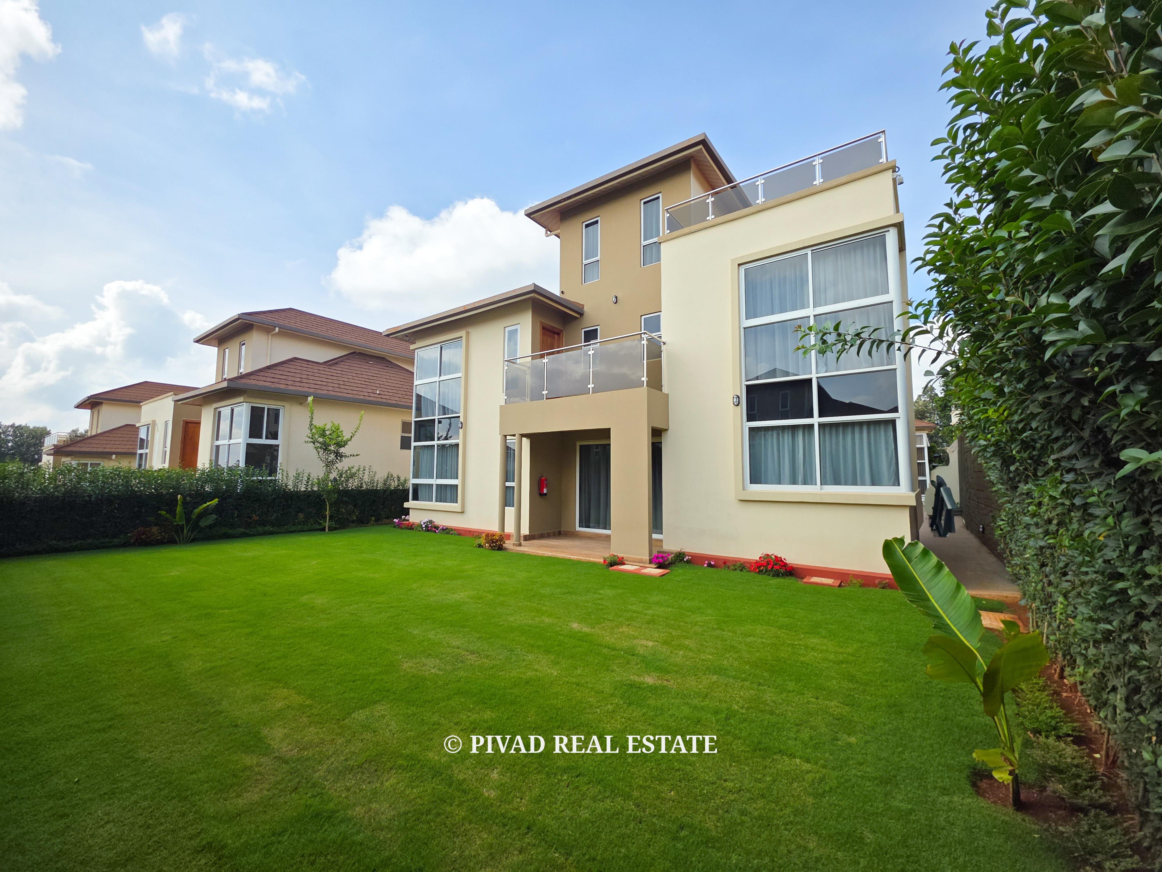 4 Bedroom, All En-suite plus Dsq Townhouse Available For Rent - Runda