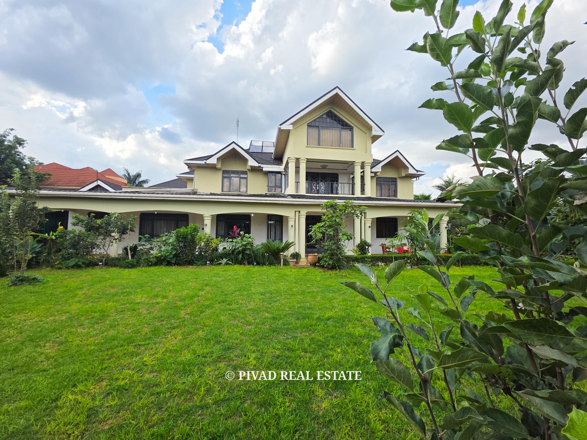 5 Bedroom House With A 1 Bedroom Guest Wing Available For Sale in Muthaiga North - 0.5 Acre