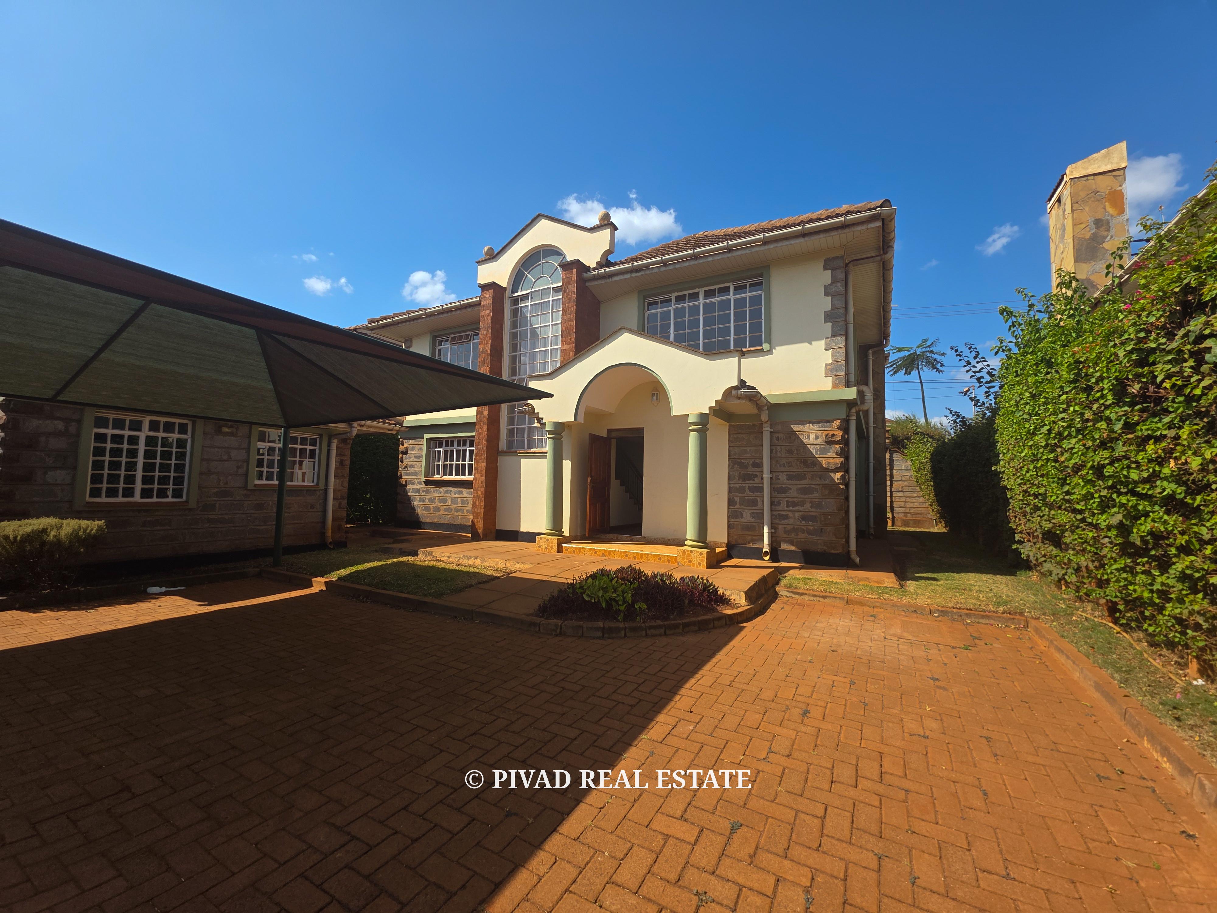 4 Bedroom House Available For Rent in Runda