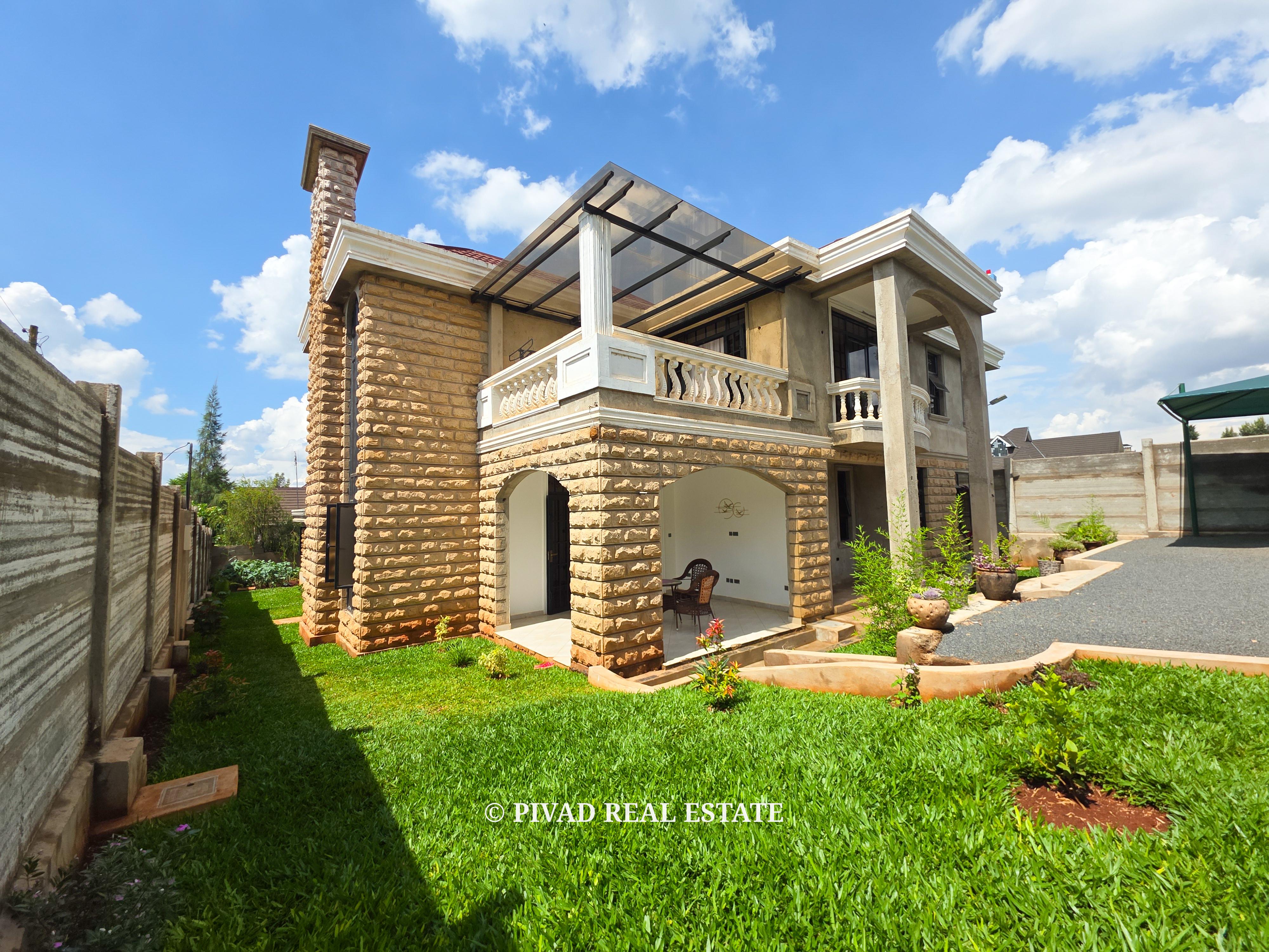 4 Bedroom House Available For Sale - Off Kiambu Road