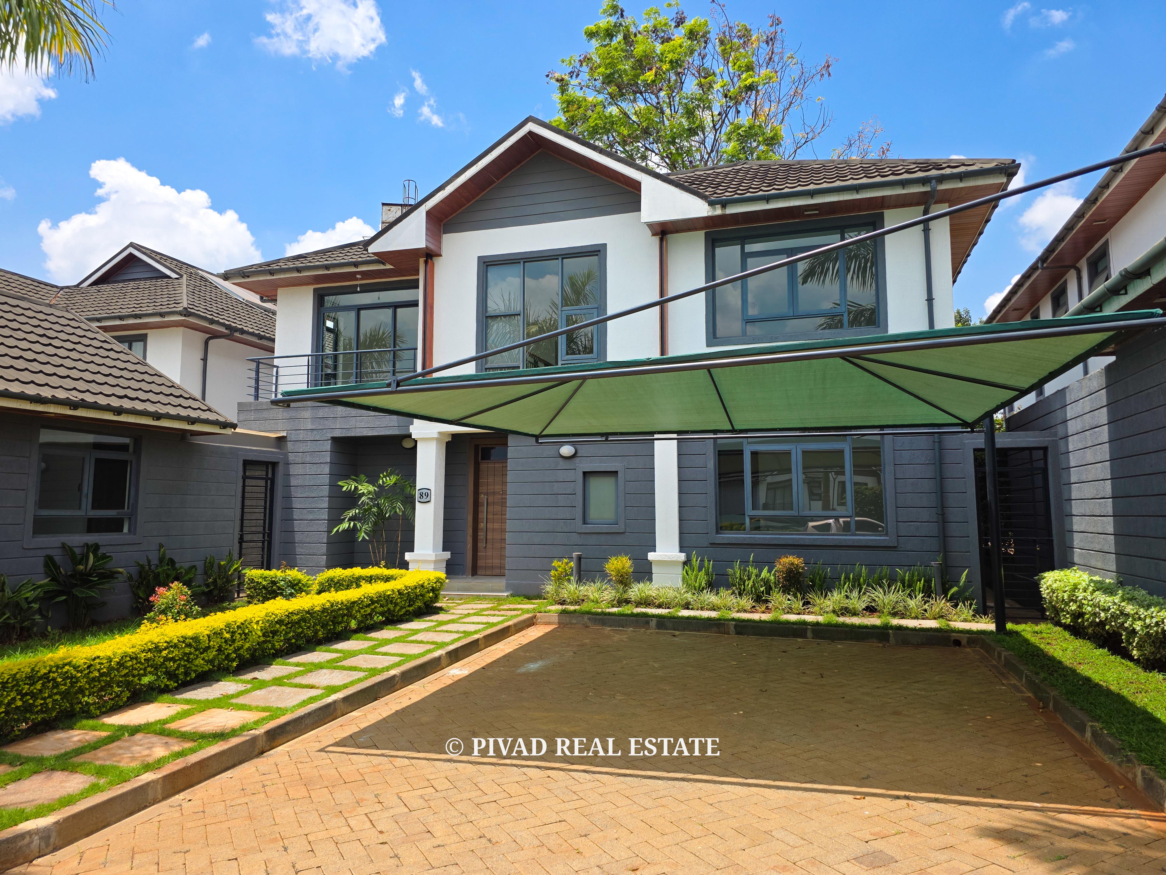 4 Bedroom House Available for Resale in Fivestar Paradise Runda