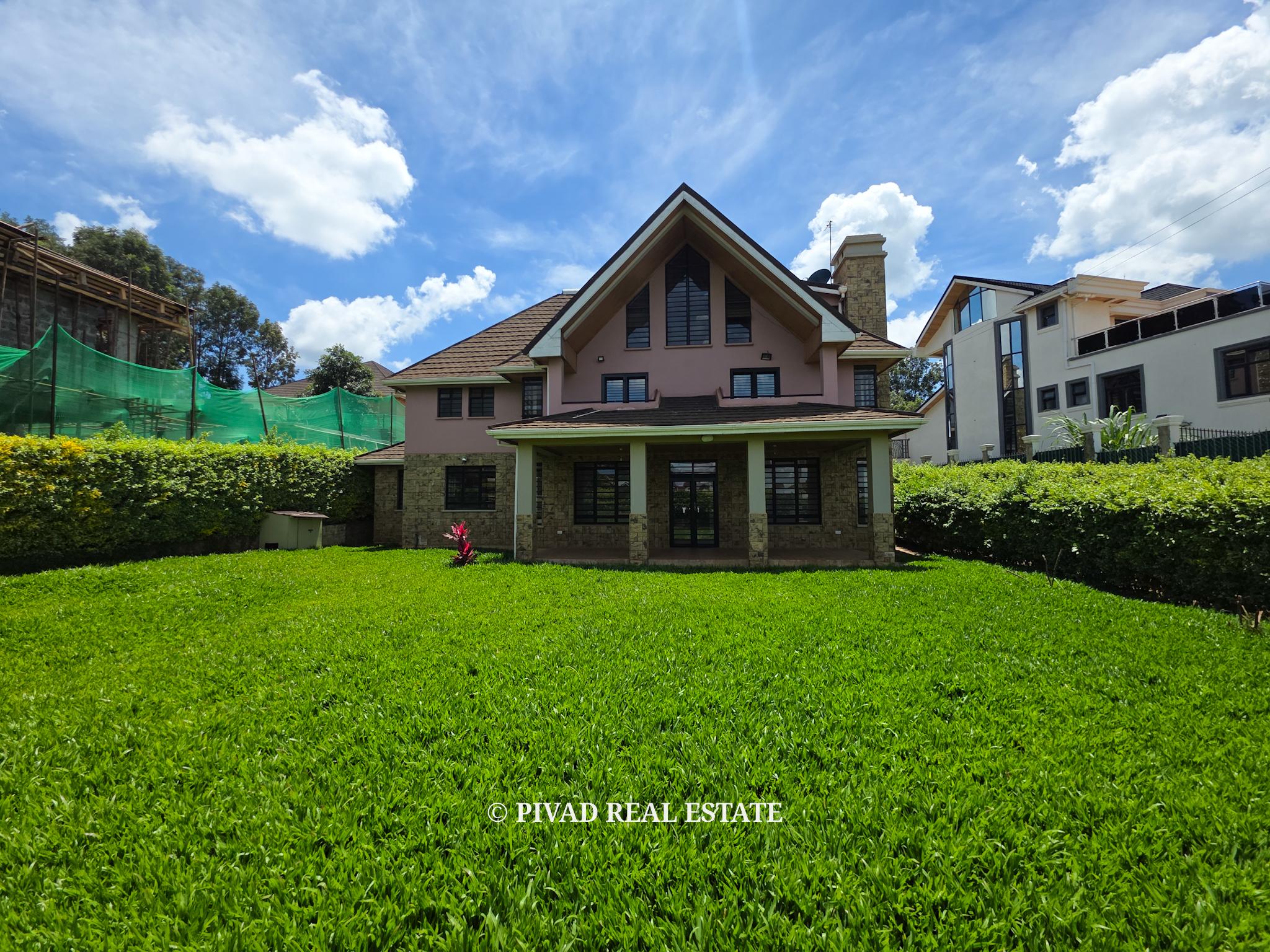 4 Bedroom House Available For Rent in New Runda, Off Kiambu Road
